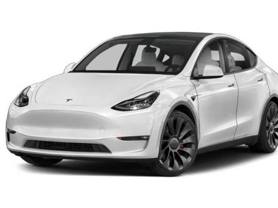 TESLA MODEL Y 2021 5YJYGDEE0MF217999 image